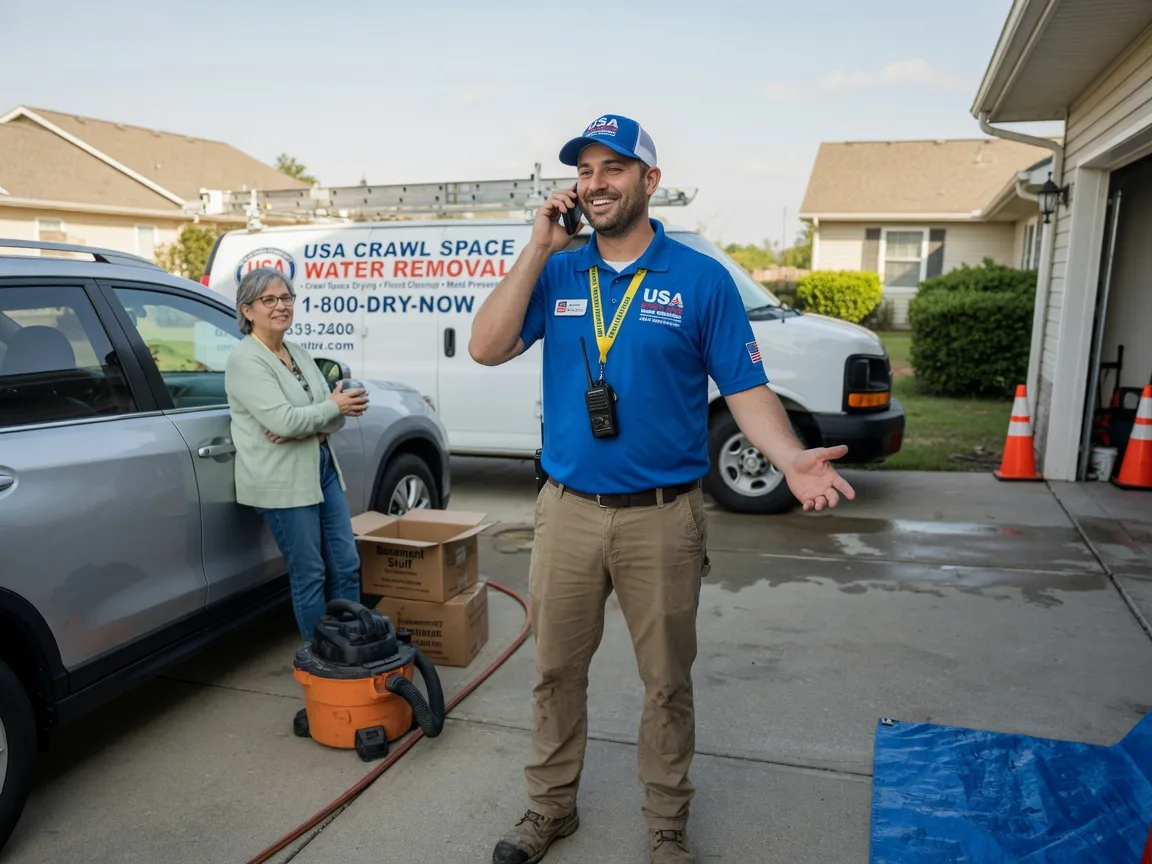 Crawl Space Water Removal Lanett, AL FAQs